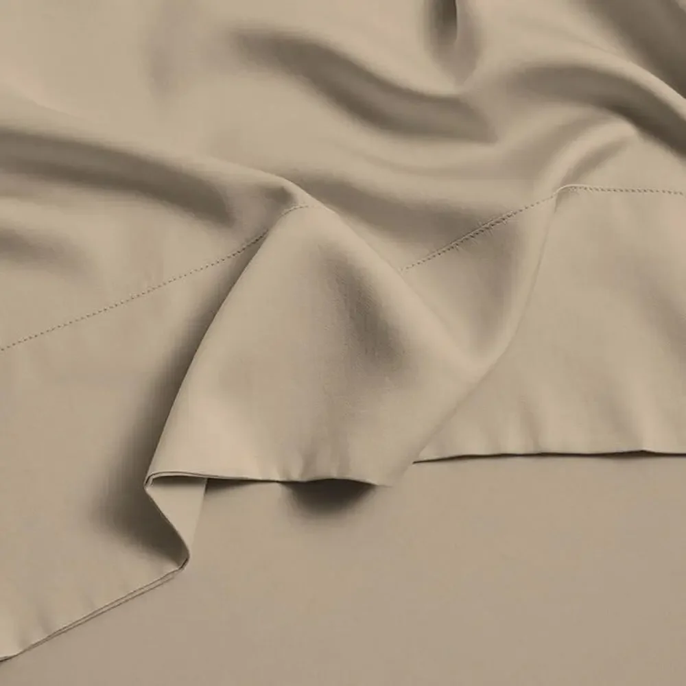 NWT DOZ Sijo Bamboo Flat Sheet, 1 Top Sheet Only Dune, Twin/Twin XL